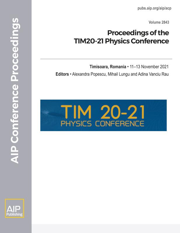 Cover of Volume 2843: Proceedings of the TIM20-21 Physics Conference