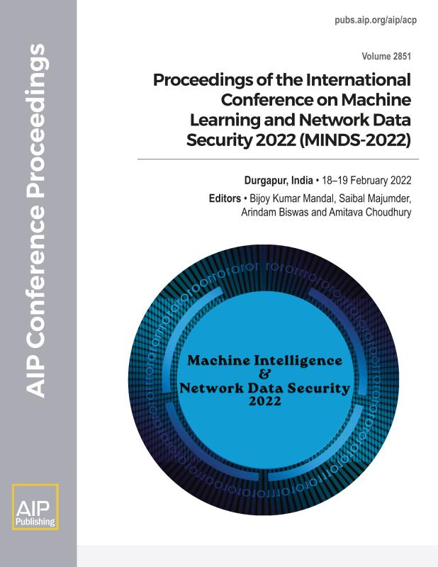 Cover of Volume 2851: Proceedings of the International Conference on Machine Learning and Network Data Security 2022 (MINDS-2022)