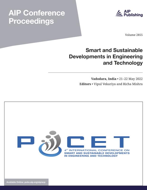 Cover of Volume 2855: Proceedings on Smart and Sustainable Developments in Engineering and Technology