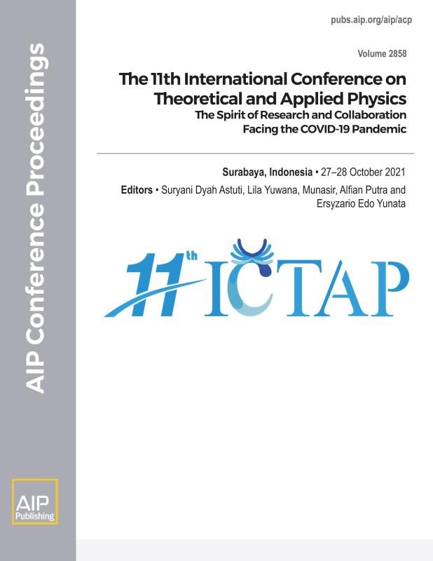 Cover of Volume 2858: The 11th International Conference on Theoretical and Applied Physics