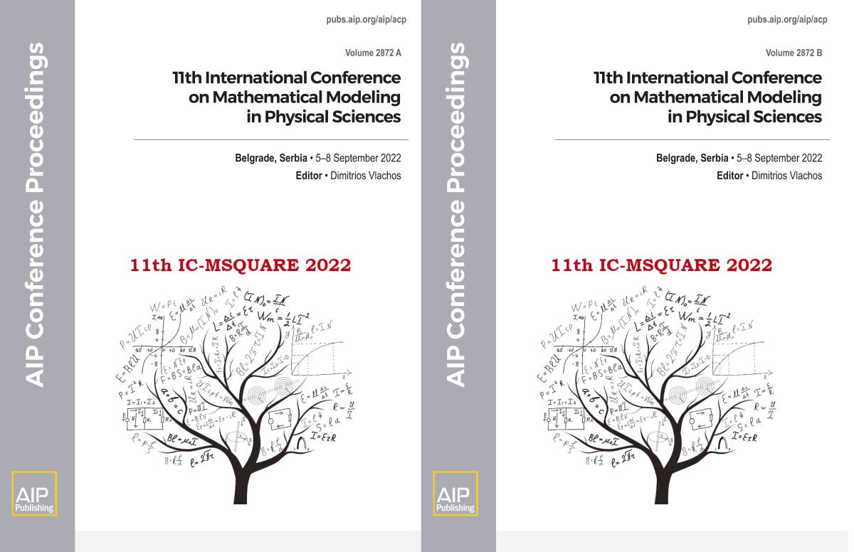 Cover of Volume 2872: 11th International Conference on Mathematical Modeling in Physical Sciences