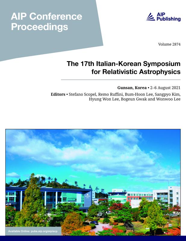 Cover of Volume 2874: The 17th Italian-Korean Symposium for Relativistic Astrophysics