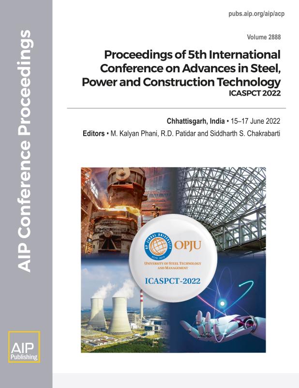 Cover of Volume 2888: Proceedings of 5th International Conference on Advances in Steel, Power and Construction Technology