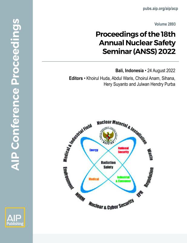 Cover of Volume 2893: Proceedings of the 18th Annual Nuclear Safety Seminar (ANSS) 2022