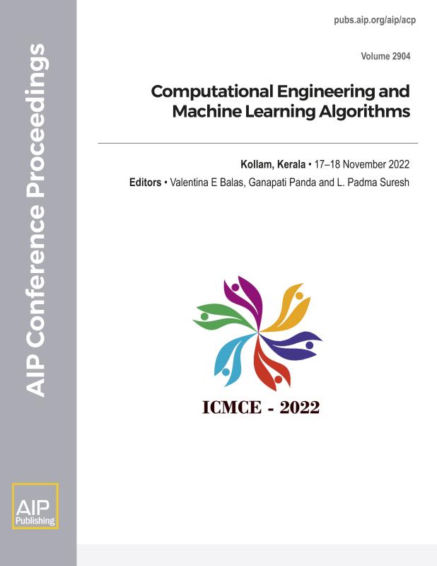 Cover of Volume 2904: Computational Engineering and Machine Learning Algorithms