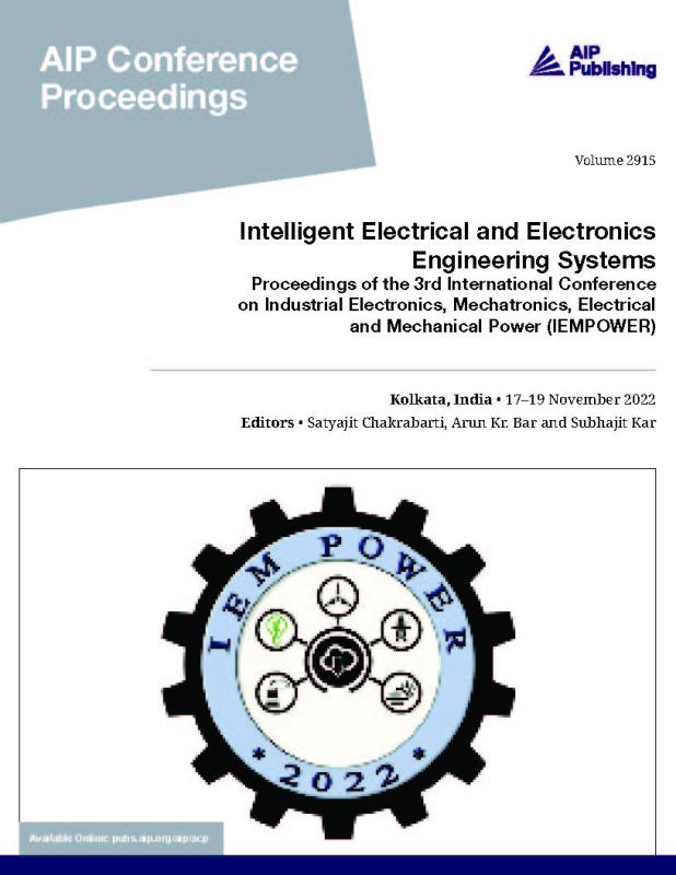 Cover of Volume 2915: Intelligent Electrical and Electronics Engineering Systems 