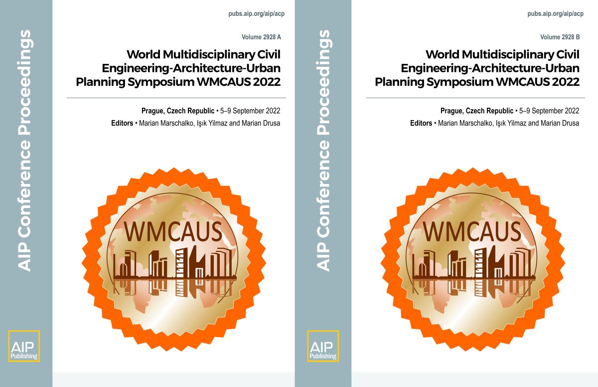 Cover of Volume 2928: World Multidisciplinary Civil Engineering-Architecture-Urban Planning Symposium WMCAUS 2022