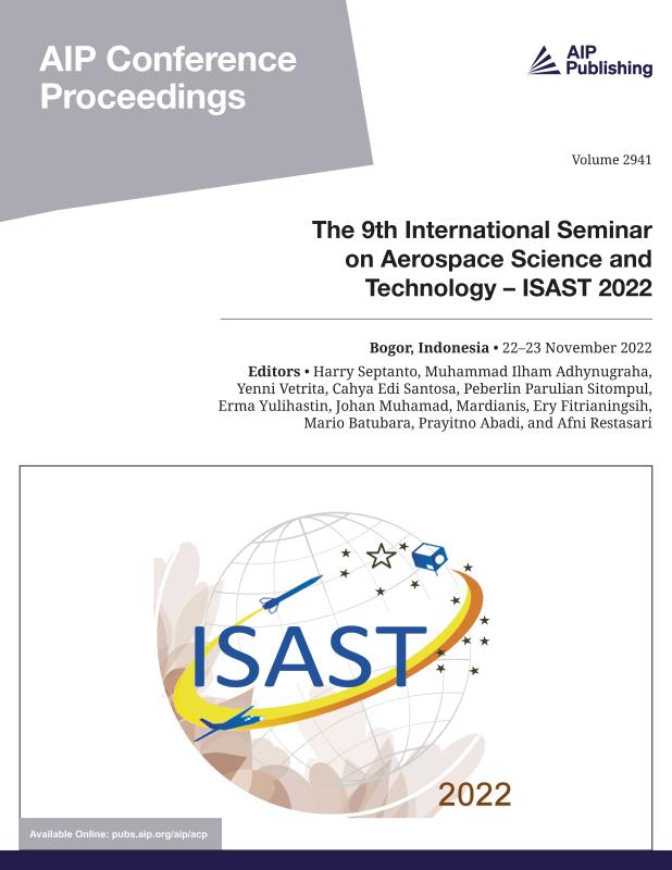 Cover of Volume 2941: The 9th International Seminar on Aerospace Science and Technology  ISAST 2022