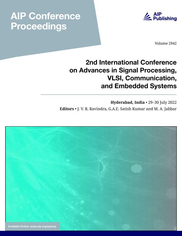Cover of Volume 2942: 2nd International Conference on Advances in Signal Processing, VLSI, Communication, and Embedded Systems