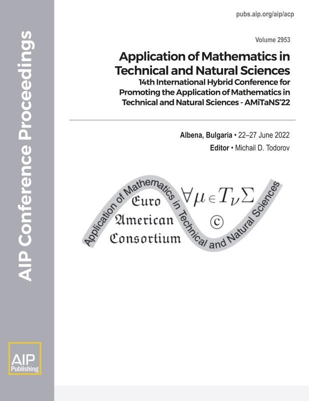 Cover of Volume 2953: Application of Mathematics in Technical and Natural Sciences