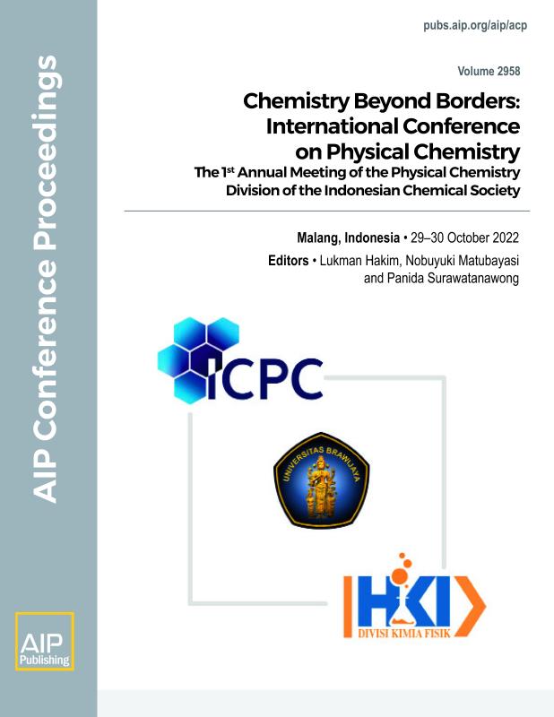 Cover of Volume 2958: Chemistry Beyond Borders: International Conference on Physical Chemistry