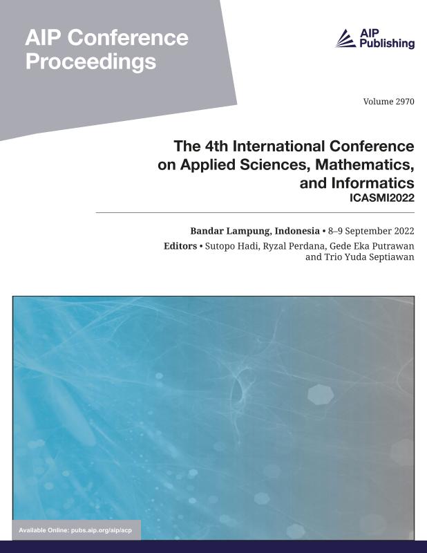 Cover of Volume 2970: The 4th International Conference on Applied Sciences, Mathematics, and Informatics 