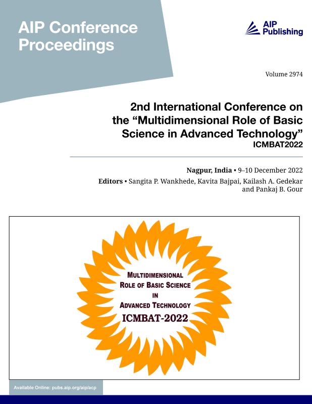 Cover of Volume 2974: 2nd International Conference on the Multidimensional Role of Basic Science in Advanced Technology 
