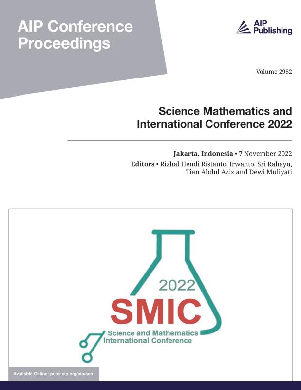 Cover of Volume 2982: Science Mathematics and International Conference 2022