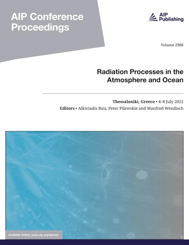 Cover of Volume 2988: Radiation Processes in the Atmosphere and Ocean