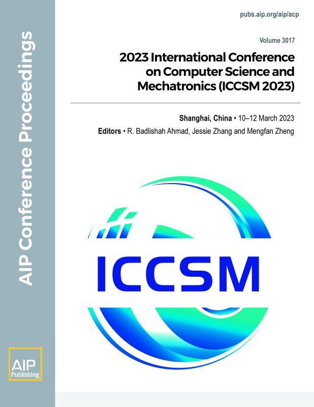 Cover of Volume 3017: 2023 International Conference on Computer Science and Mechatronics (ICCSM 2023)