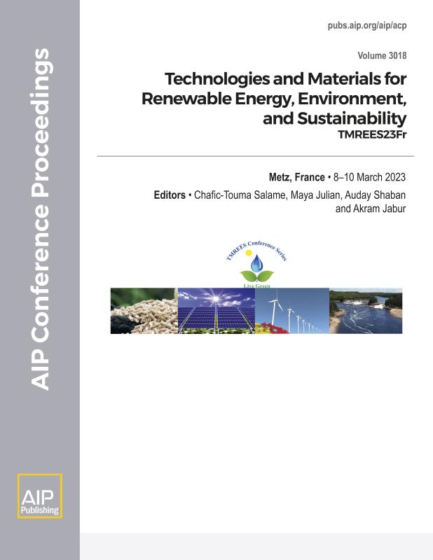 Cover of Volume 3018: Technologies and Materials for Renewable Energy, Environment, and Sustainability