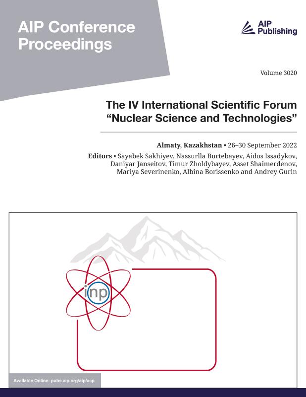 Cover of Volume 3020: The IV International Scientific Forum "Nuclear Science and Technologies"