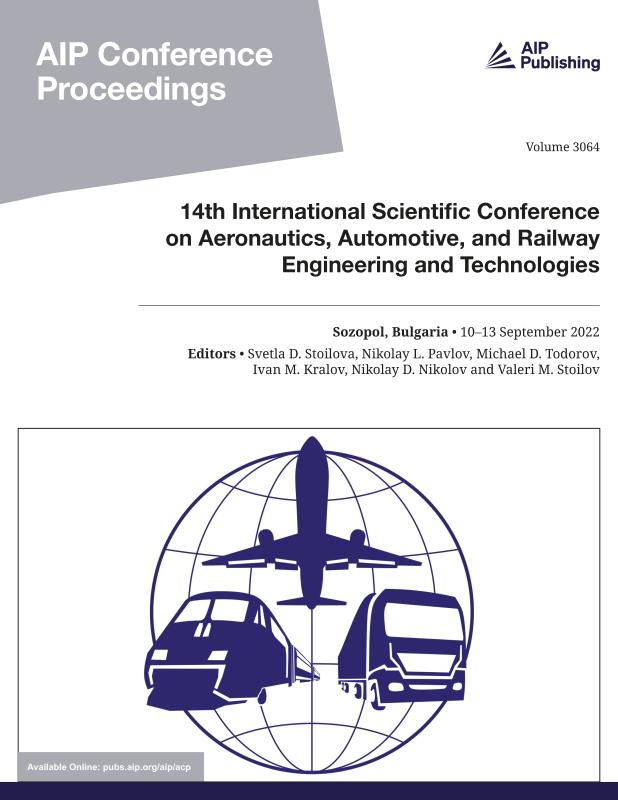 Cover of Volume 3064: 14th International Scientific Conference on Aeronautics, Automotive, and Railway Engineering and Technologies