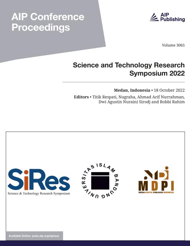 Cover of Volume 3065: Science and Technology Research Symposium 2022