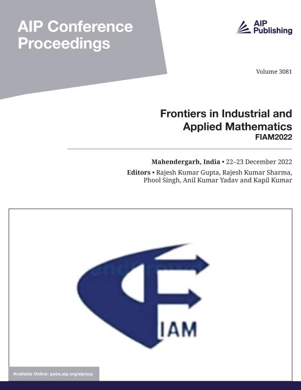 Cover of Volume 3081: Frontiers in Industrial and Applied Mathematics