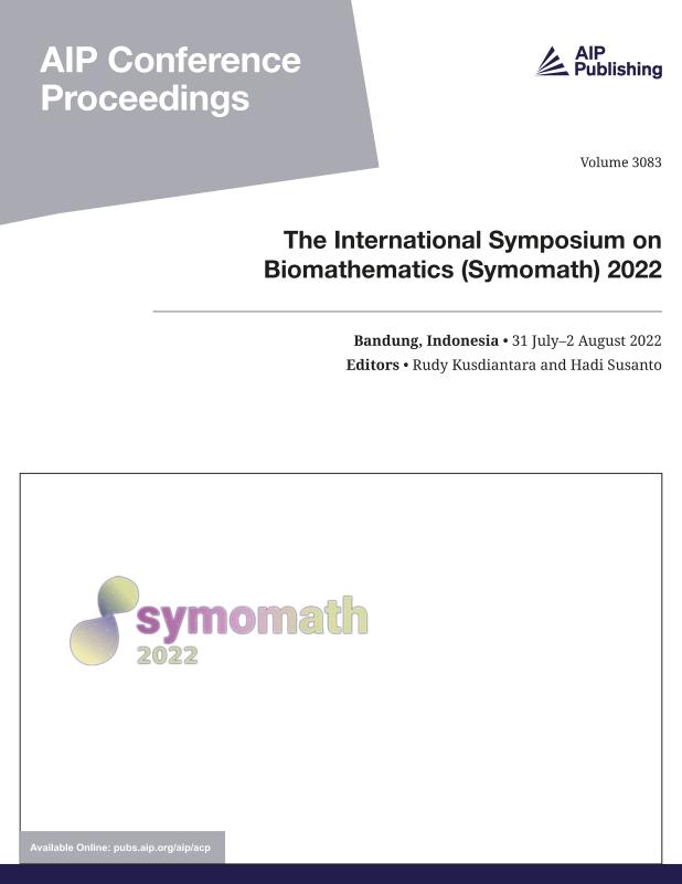 Cover of Volume 3083: The International Symposium on Biomathematics (Symomath) 2022