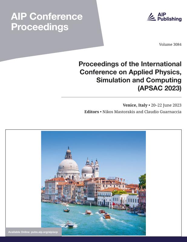 Cover of Volume 3084: Proceedings of the International Conference on Applied Physics, Simulation and Computing (APSAC 2023)