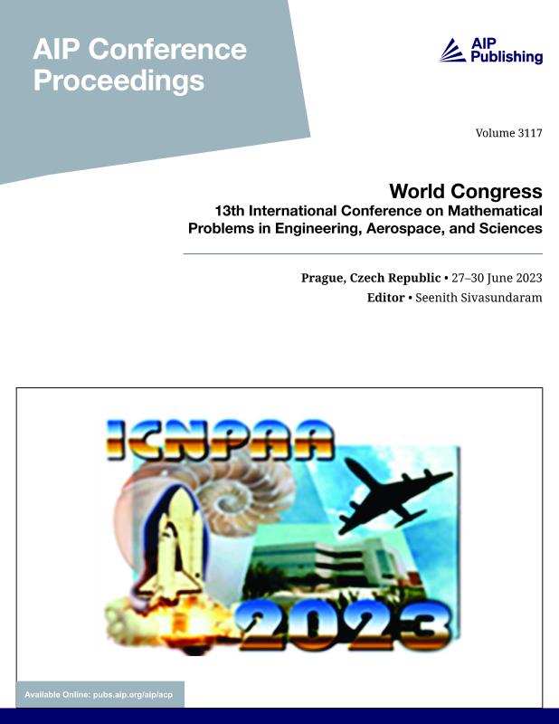 Cover of Volume 3117: WORLD CONGRESS: 13th International Conference on Mathematical Problems in Engineering, Aerospace, and Sciences
