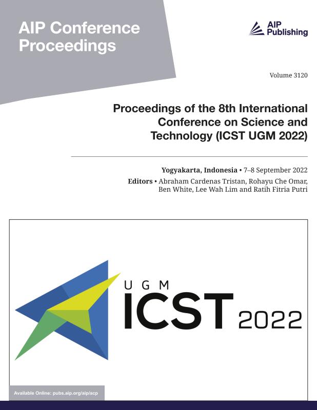 Cover of Volume 3120: Proceedings of the 8th International Conference on Science and Technology (ICST UGM 2022)