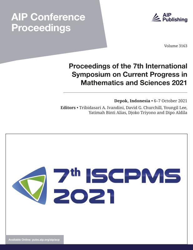 Cover of Volume 3163: Proceedings of the 7th International Symposium on Current Progress in Mathematics and Sciences 2021