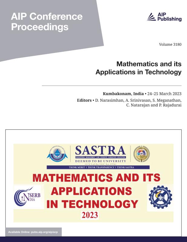 Cover of Volume 3180: Mathematics and its Applications in Technology