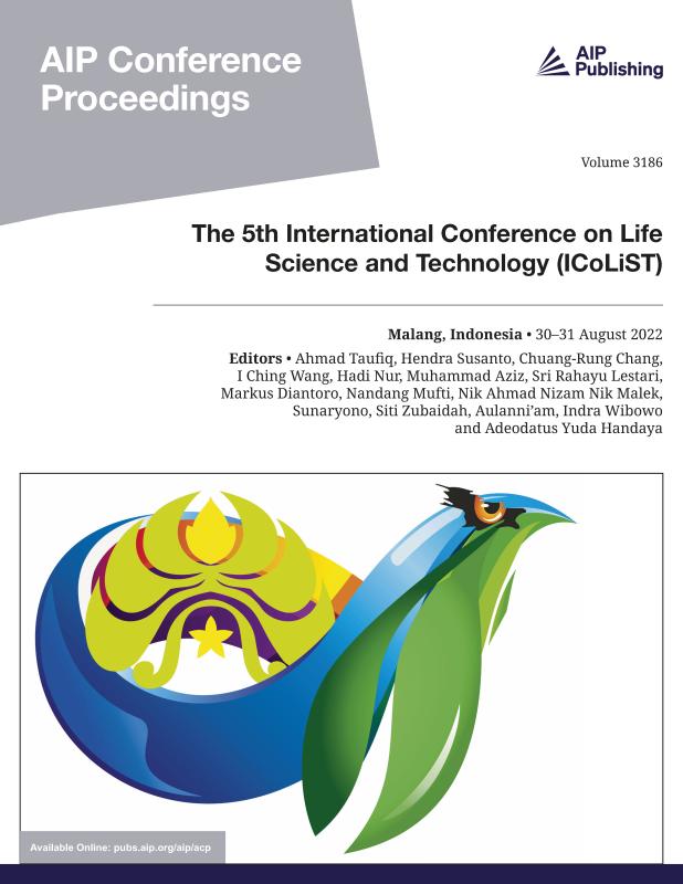 Cover of Volume 3186: The 5th International Conference on Life Science and Technology (ICoLiST)