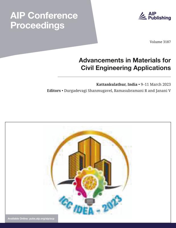 Cover of Volume 3187: Advancements in Materials for Civil Engineering Applications