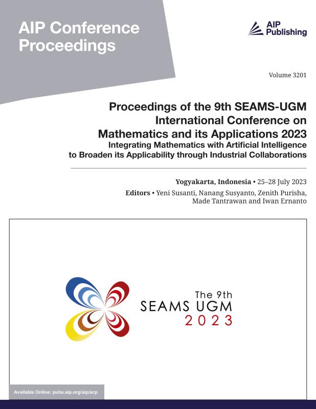 Cover of Volume 3201: Proceedings of the 9th SEAMS-UGM International Conference on Mathematics and its Applications 2023
