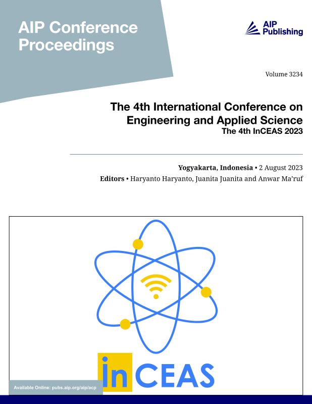 Cover of Volume 3234: The 4th International Conference on Engineering and Applied Science