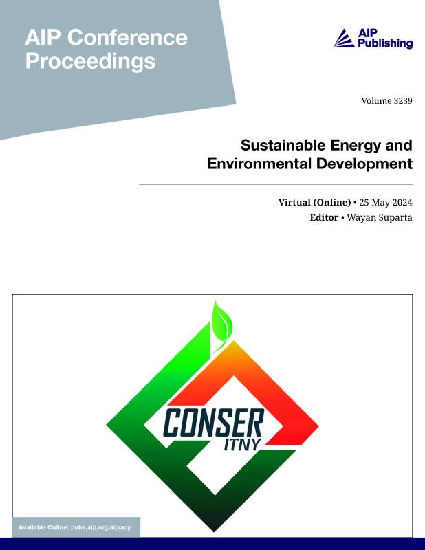 Cover of Volume 3239: Sustainable Energy and Environmental Development