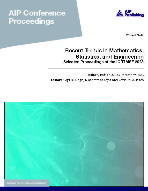 Cover of Volume 3242: Recent Trends in Mathematics, Statistics, and Engineering