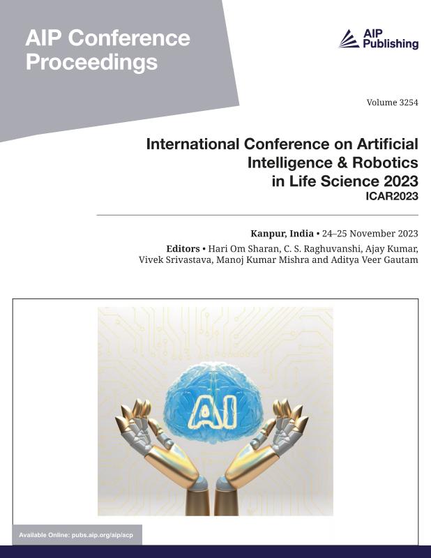 Cover of Volume 3254: International Conference on Artificial Intelligence & Robotics in Life Science 2023