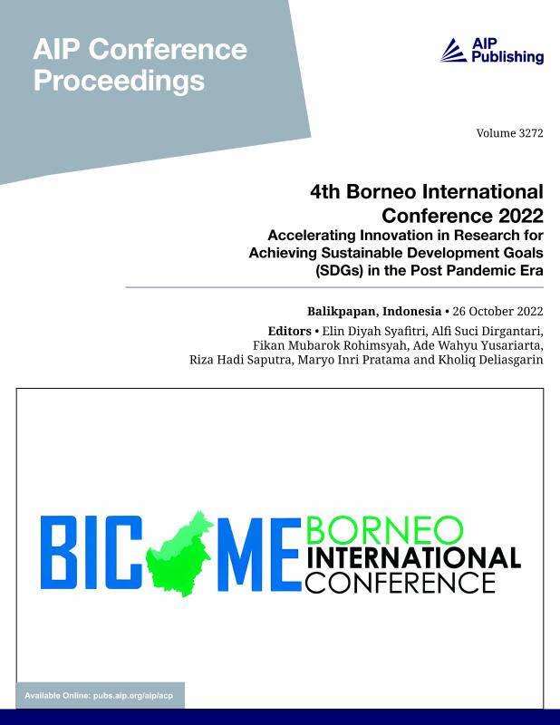 Cover of Volume 3272: 4th Borneo International Conference 2022
