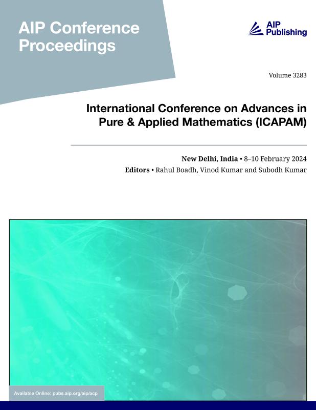 Cover of Volume 3283: International Conference on Advances in Pure & Applied Mathematics (ICAPAM)