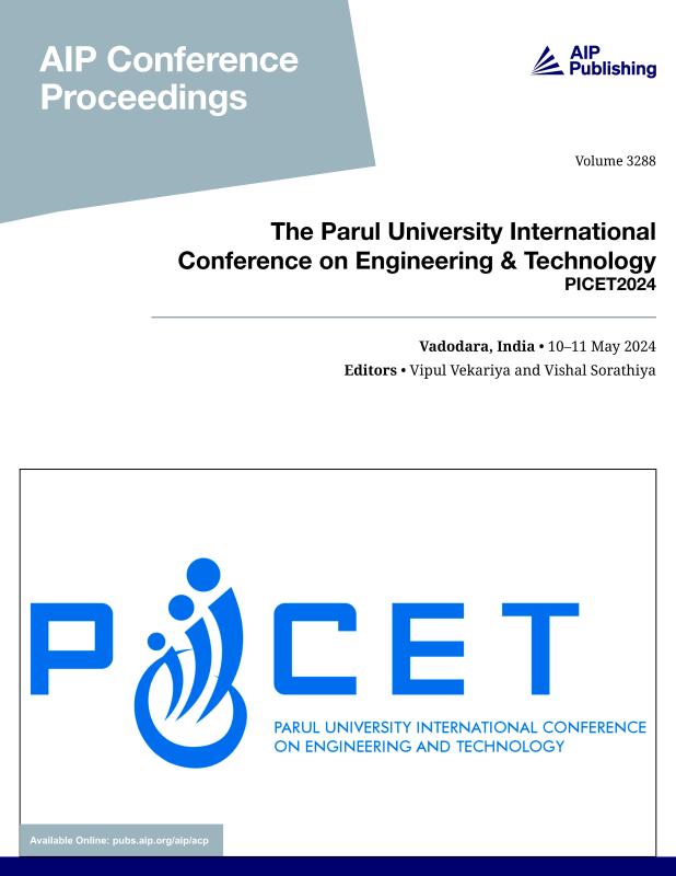 Cover of Volume 3288: The Parul University International Conference on Engineering & Technology