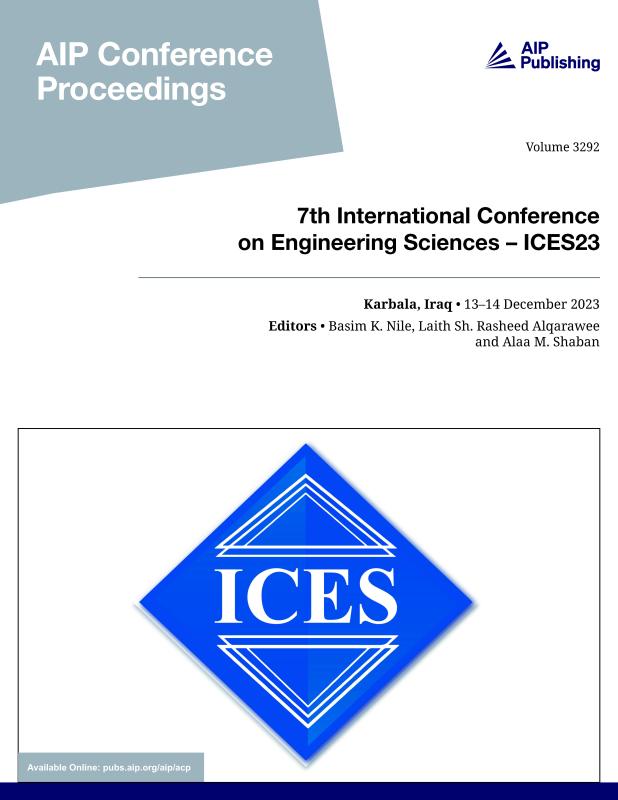 Cover of Volume 3292: 7th International Conference on Engineering Sciences  ICES23