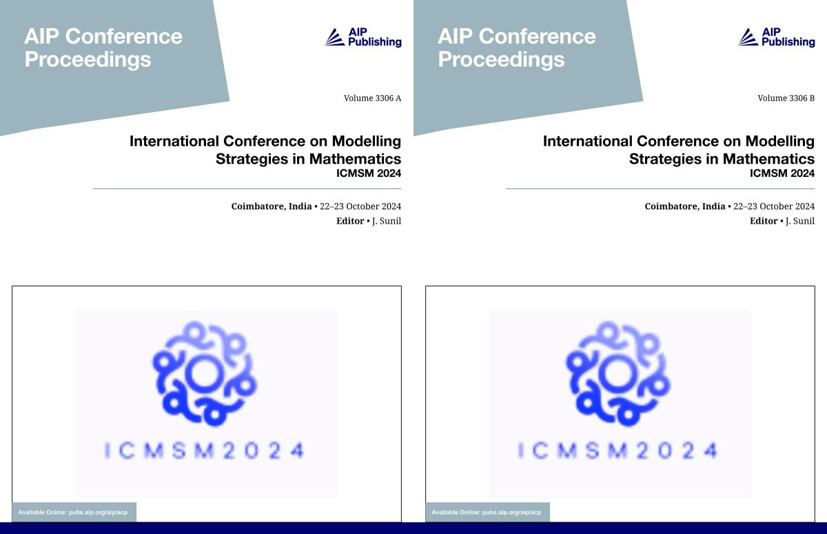 Cover of Volume 3306: International Conference on Modelling Strategies in Mathematics