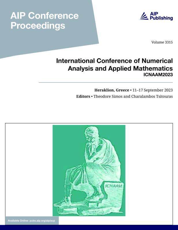 Cover of Volume 3315: International Conference of Numerical Analysis and Applied Mathematics