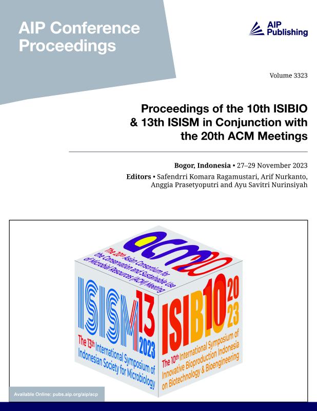 Cover of Volume 3323: Proceedings of the 10th ISIBIO & 13th ISISM in Conjunction with the 20th ACM Meetings