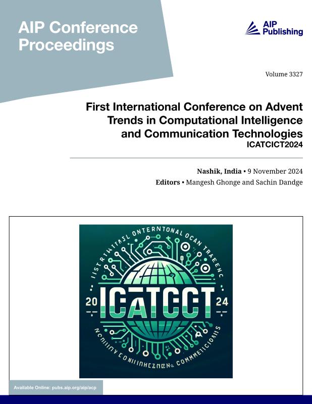 Cover of Volume 3327: First International Conference on Advent Trends in Computational Intelligence and Communication Technologies