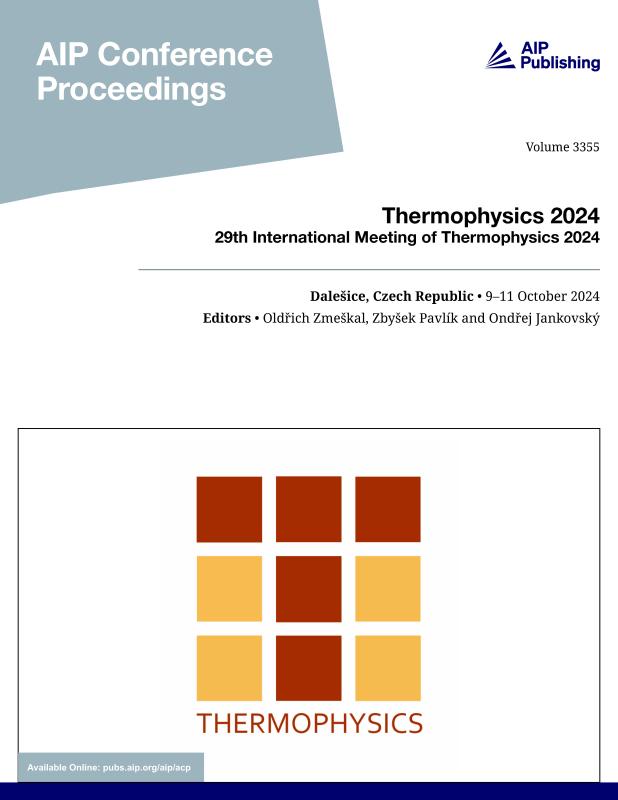 Cover of Volume 3355: Thermophysics 2024