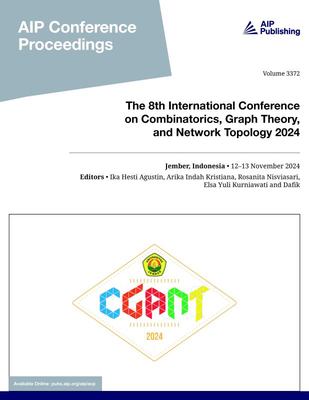 Cover of Volume 3372: The 8th International Conference on Combinatorics, Graph Theory, and Network Topology 2024