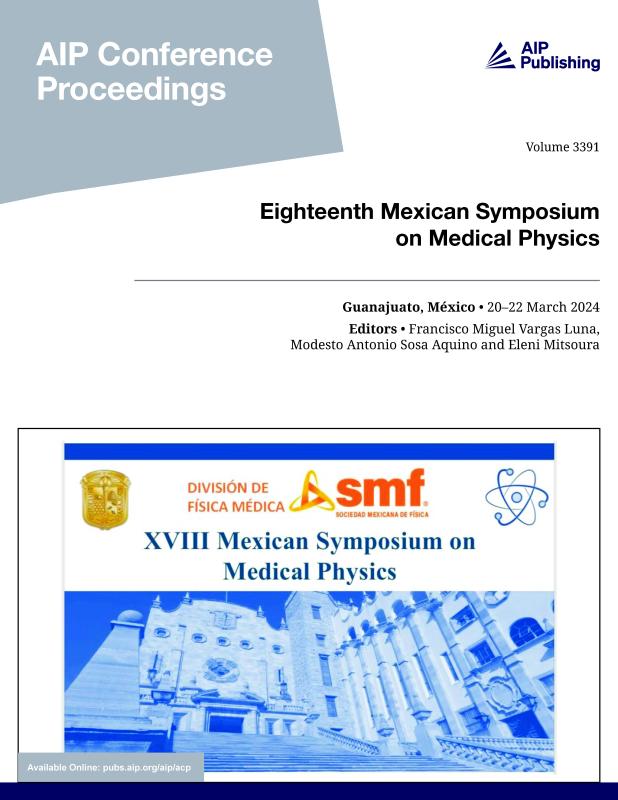 Cover of Volume 3391: Eighteenth Mexican Symposium on Medical Physics
