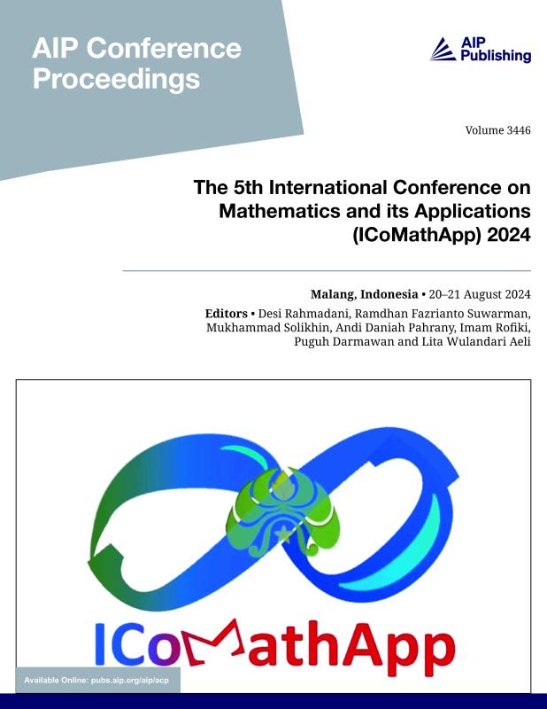 Cover of Volume 3446: The 5th International Conference on Mathematics and its Applications (ICoMathApp) 2024